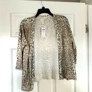 Cropped No Close Cardigan